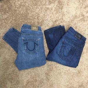True Religion skinny jeans